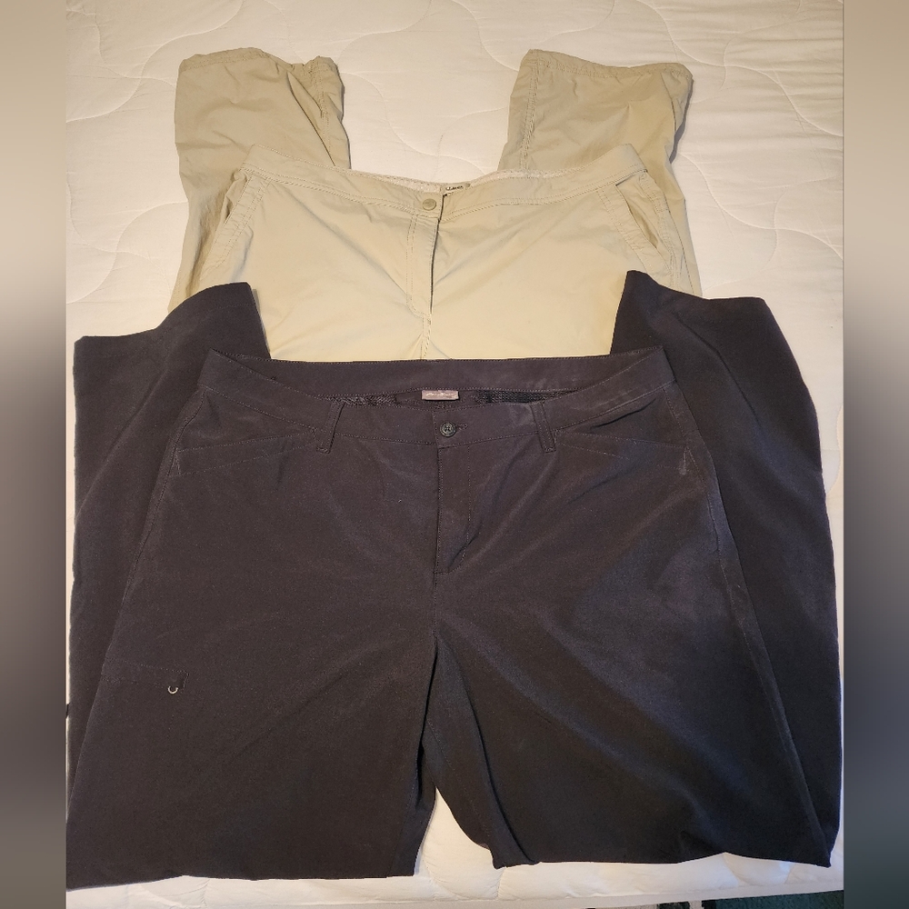 Eddie Bauer/LL Bean Hiking Pants Lot